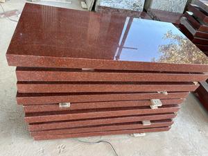 Granit rouge impérial industriel poli marches marches contremarches indien pierre intérieur extérieur escaliers temples monuments parcs FOB - Product Image 3