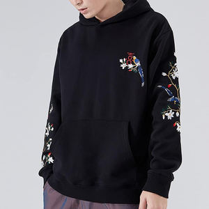 Sweat à capuche brodé à vendre Logo personnalisé Street Wear 100% coton séchage rapide élégant hommes sweats à capuche brodés confortables - Product Image 2