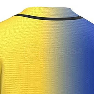 Nouveauté Maillot de baseball à séchage rapide pour homme et adulte avec col ras du cou imprimé de nom personnalisé 100% tissu polyester au meilleur prix - Product Image 6