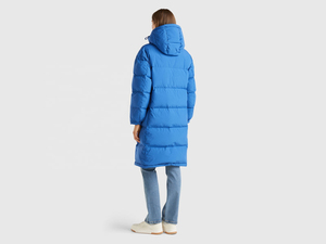 Veste d'hiver pour hommes longueur régulière logo avant manteau décontracté respirant écologique de haute qualité - Product Image 3