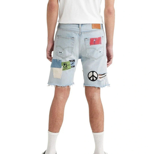 Nouveau short en jean de haute qualité pour hommes et vêtements de course Style unique Couleur différente Summer Wear Denim Shorts - Product Image 2
