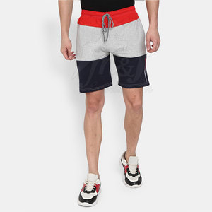 Short décontracté à enfiler pour homme avec taille ajustable et short décontracté tissé de style minimaliste pour homme avec coupe régulière - Product Image 1