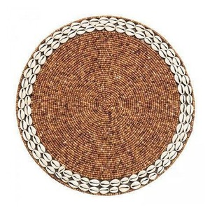 Mantel Individual con cuentas de último diseño con color personalizado y tamaño de diseño para decoración de mesa en bodas y Navidad - Product Image 6