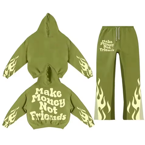 Survêtements d'hiver pour hommes en coton 100% respirant, fabriqués en usine, avec couleurs et logo personnalisés, haute qualité - Product Image 1