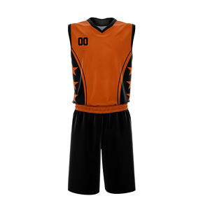 Uniformes de Baloncesto Personalizados al por Mayor, Conjuntos Deportivos Transpirables de Secado Rápido 100% Poliéster con Logotipo y Nombre del Equipo Personalizados - Product Image 5