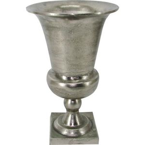 Vase trompette en métal de style occidental, pot à fleurs de table pour mariage, décoration de fête à domicile, vases en métal doré antique - Product Image 5