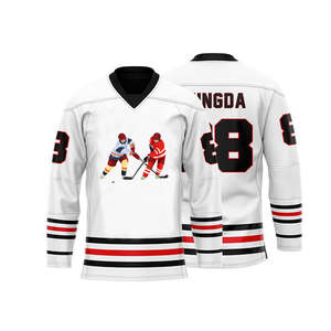 100% Polyester Hockey sur glace nouveauté personnalisé conception personnalisée votre propre sport en gros pas cher Hockey sur glace 2025 - Product Image 2