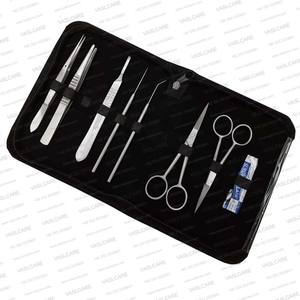 Kit de dissection manuel de qualité supérieure, vente en gros, acier inoxydable allemand, pour étudiants en médecine, réutilisable, certifié CE - Product Image 3