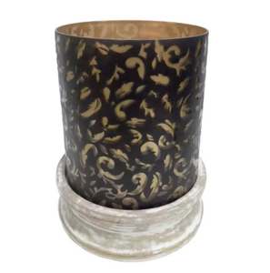 Meilleure vente Décoration de la maison en bois ivoire brun bougeoir pilier décoration de mariage à la main personnalisé en vrac - Product Image 1