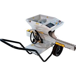 เครื่องผสมคอนกรีตแบบพกพา MMXR-3221 สำหรับงานหนัก ใช้งานได้หลากหลาย ใช้ไฟฟ้า ป้อนวัสดุต่อเนื่อง สำหรับผสมปูนซีเมนต์และมอร์ตาร์ - Product Image 3