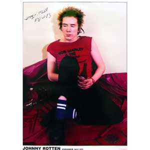 Affiche moderne Johnny Rotten pour décoration murale - Product Image 1