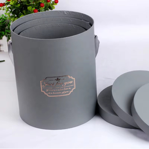 Handmade thân thiện với môi cao cấp Wedding party favors đôi-cửa xoay tăng Thiết kế Matte kết thúc cứng nhắc hộp giấy xốp lót - Product Image 3