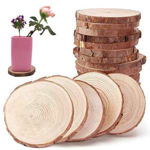 Dessous de verre de forme ronde en bois au design admirable pour la décoration de table avec ensemble de 4 sous-verres en bois de haute qualité au meilleur prix - Product Image 5