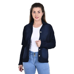 Top Selling 2025 Women's Loose Casual Button <b>Denim</b> <b>Jacket</b> Long Sleeve High Quality Custom Design Winter OEM Service - Product Image 5