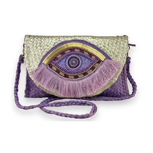Bolso de hombro plisado de estilo bohemio para mujer, moda, Color sólido, con cuentas, ASA, borla, cremallera, disponible, precio al por mayor, India - Product Image 4
