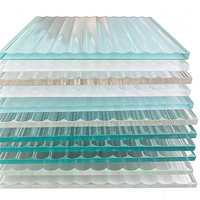 Verre gaufré personnalisable de 4 mm, 5 mm, 6 mm, verre cannelé, verre texturé pour façade de magasin, panneau décoratif, cloison d'hôtel