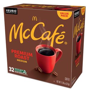 McCafe Premium Roast, Cápsulas de Café Individuales Keurig K-Cup, Cápsulas de Café de Tueste Medio, Paquete de 32 - Product Image 1