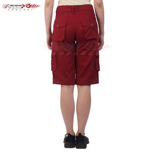 Stylish Cargo <b>Shorts</b> For <b>Women</b> With Button Closure And <b>Utility</b> Pocket Design <b>Women</b> <b>Utility</b> Cargo <b>Shorts</b> - Product Image 4
