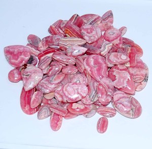 Belle Rhodochrosite Naturelle Pierres Précieuses En Vrac En Gros Forme Mixte Tailles Cabochon pour La Fabrication De Bijoux En Quartz - Product Image 3
