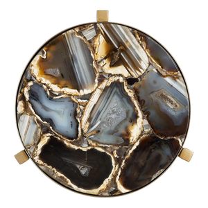 Modern Round Side Tables Living Room Display <b>Stand</b> Compact <b>Corner</b> Flower Pot Holder for Hotel Lobby Drink Table - Product Image 5