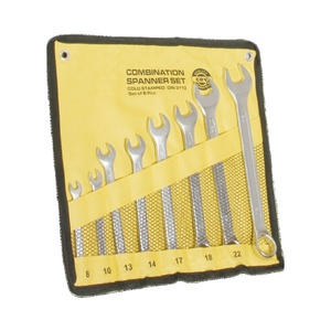 Sterling Pro Industrial Grade Chrome Vanadium Steel Combination Spanner Wrench Set 6mm-32mm High Torque Mirror Finish <b>Hand</b> <b>Tool</b> - Product Image 3