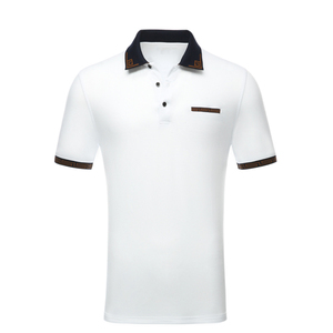 Venta al por mayor de alta calidad de algodón Unisex logotipo personalizado de manga corta de moda Polo camisa de talla grande logotipo personalizado Polo camiseta unisex - Product Image 4
