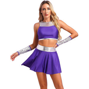 Uniformes de cheerleading en polyester pour adultes, tendance, avec uniformes de cheerleading personnalisés pour les équipes - Product Image 1