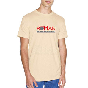 T-shirt uni pour homme, nouveau style 2025, logo personnalisé imprimé, 100% coton, léger, coupe ajustée, tissu doux, fabriqué au Pakistan - Product Image 1