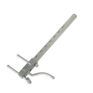 Castroviejo Eyelid Calipers Surgical Instrument OphthalmicSteel Self-locking Castroviejo Caliper Ophthalmic Eyelid Ruler - Product Image 3