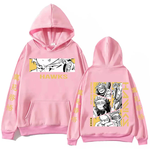 เสื้อสวมหัวลายอนิเมะ <span class=keywords><strong>My</strong></span> <span class=keywords><strong>HERO</strong></span> <span class=keywords><strong>Academia</strong></span> เหยี่ยวมีฮู้ดฮาราจูกุเสื้อสวมหัวแฟนๆของขวัญ - Product Image 5