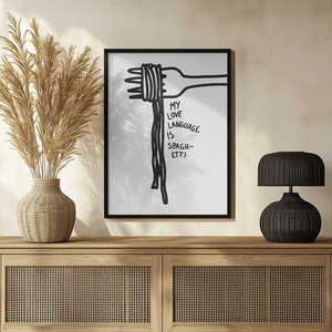 Motif abstrait Spaghetti pour le produit Love Language - Product Image 5