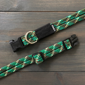 Corda da arrampicata riflettente Super resistente guinzaglio per cani con grande moschettone per cani di grossa taglia - Product Image 2