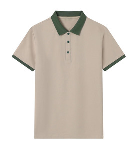 Chemises POLO d'été personnalisées OEM, t-shirts personnalisés à manches courtes, chemises culturelles haut de gamme pour hommes, vêtements de travail publicitaires - Product Image 2