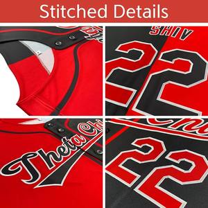 Conjunto de uniforme de béisbol transpirable de alta calidad personalizado, camisa con logotipo, pantalones, sudadera, ropa deportiva, ropa de equipo al por mayor - Product Image 4