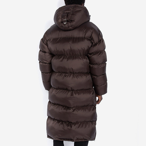Nouvelle arrivée, veste d'hiver en duvet personnalisée pour homme, veste longue légère rembourrée avec capuche, veste en duvet de canard, manteau d'hiver 2026 - Product Image 5