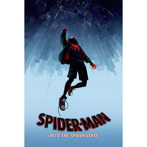 Affiche moderne de Spider-Man inspirée de 'Into the Spider-Verse-Fall', art mural sur toile - Product Image 4