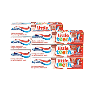 Dentifrice Herbal Aquafresh pour Enfants 50ml Petits Dents 3-5 Ans Blanchissant Nettoyage en Profondeur Usage Domestique Nettoie Doucement Protège les Jeunes Dents - Product Image 6