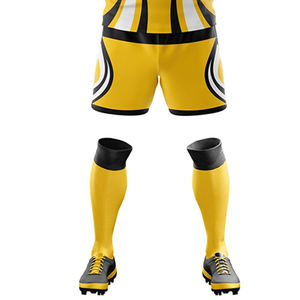 Uniformes de rugby Hombres OEM Sublimación Ropa de entrenamiento personalizada Ropa deportiva azul Kits de rugby Camisetas de rugby Jersey - Product Image 6