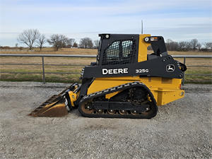 2018 DEERE 325G Cargadora deslizante de alta eficiencia operativa con accesorio de excavadora Equipo pesado de buena calidad - Product Image 3