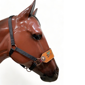 En gros, Licol de bronc anglais réglable en cuir, de qualité supérieure, personnalisable, avec gravure tournesol, style équestre western antique - Product Image 3