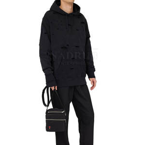 Sudaderas con capucha desgastadas para hombres de talla grande Transpirable y bajo MOQ Precio barato Ropa de invierno Técnicas teñidas lisas - Product Image 6