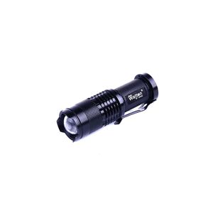 Mini potente batteria ricaricabile torcia-9 Cm, funzione Zoom Ultra alto Led, 200 Mt illuminazione