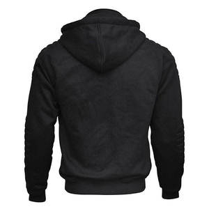 Sweat à capuche de moto de motard urbain confortable et protecteur avec coussinets d'armure intégrés Veste d'équitation imperméable et coupe-vent - Product Image 4