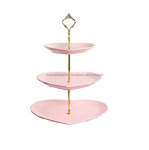 Support à gâteau design martelé idéal pour la décoration intérieure Design hautement fini pour les outils de gâteau de décoration de table de mariage et de fête - Product Image 5