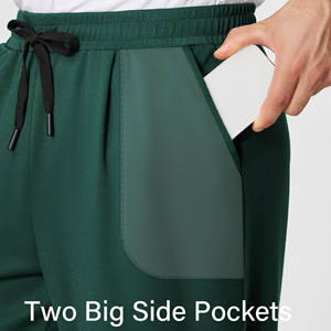 กางเกงวอร์มผ้าสักหลาดถักสไตล์ใหม่สำหรับผู้ชายกางเกงบุรุษรุ่นเฮฟวี่เวตสำหรับฤดูหนาวโลโก้ตามสั่งสไตล์ใหม่2025 - Product Image 6