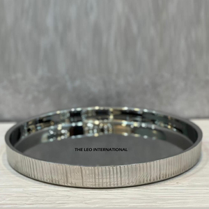 ชุดถาดวางบนโต๊ะสำหรับเก็บผลไม้ทรงรีพร้อมที่จับโลหะสีทองชุดถาดใส่ถ้วยบนโต๊ะอาหารสุดสร้างสรรค์ทำจากทองเหลือง - Product Image 5