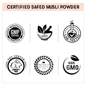 Polvo de Safed Musali puro y orgánico | Polvo de Safed Musali para acné y espinillas en 1, 25, 50, 100 KG Paquete personalizado al por mayor - Product Image 5