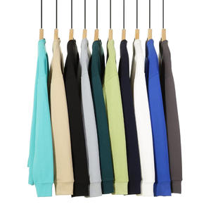 Sweatshirts à col rond doublés en éponge française 420 g/m² personnalisés de 100% g/m² de coton Sweatshirts à capuche et sweatshirts pour hommes de grande taille Vente en gros - Product Image 2