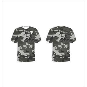 Men's <b>Camouflage</b> Pattern Short Sleeve T-<b>Shirt</b> O-Neck Casual Regular Fit Breathable Trackstar OEM Private Label TSI-G05-P0484 - Product Image 2