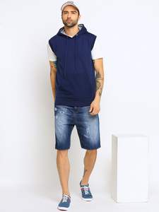 Custom Fashion Athletic Sport Printed Hoodies Low Moq Wholesale Man Custom Gym <b>Men</b> <b>Sleeveless</b> Muscle <b>Hoodie</b> - Product Image 3